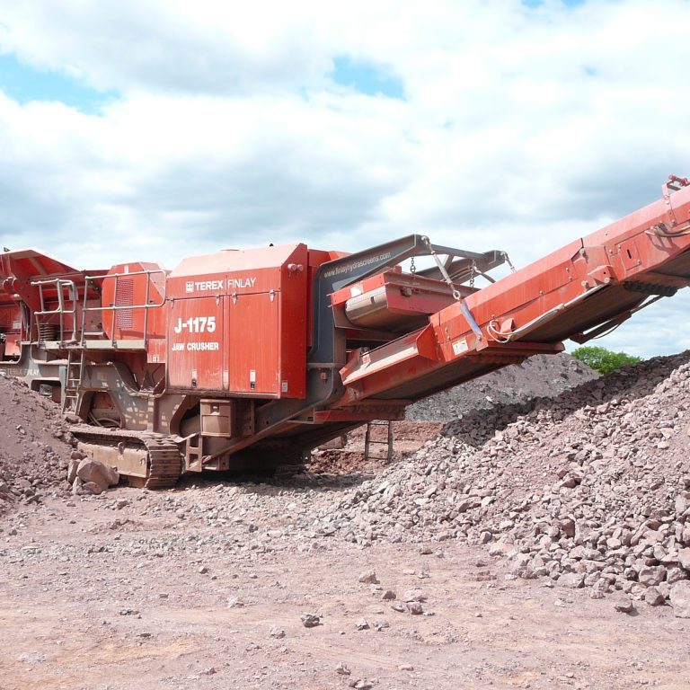 Rock Crusher onsite